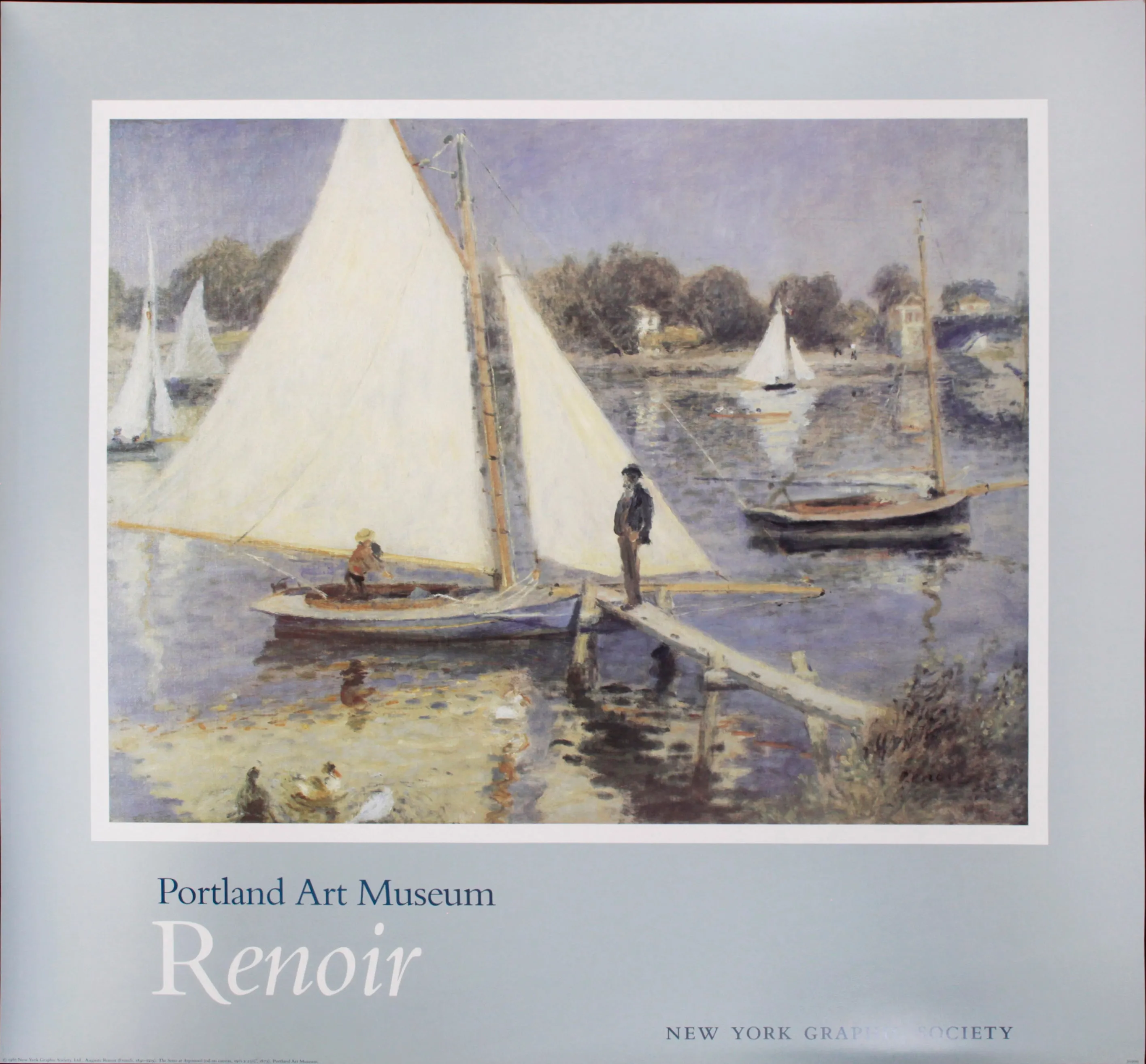 The Seine at Argenteuil by Pierre-Auguste Renoir