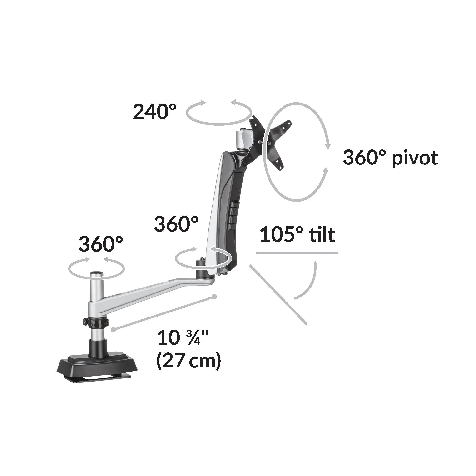 Vari® Single-Monitor Arm