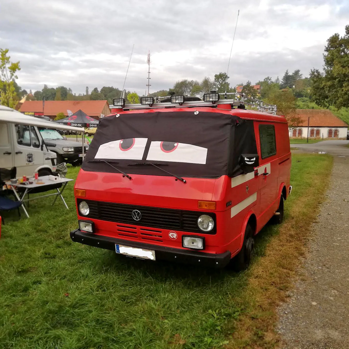 VW 1st Generation LT Screen Cover - James Eyes